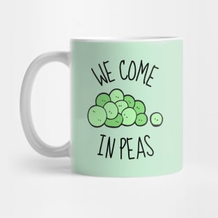 We Come In Peas Funny Mug